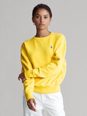 Polo by Ralph Lauren Yellow Crewneck Sweatshirt